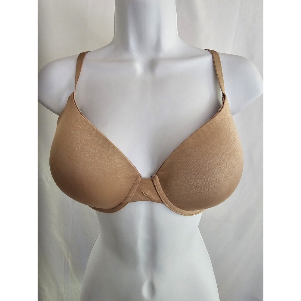 Victoria's Secret Bra Women's Heathered Beige Underwired T-Shirt Size 32DDD